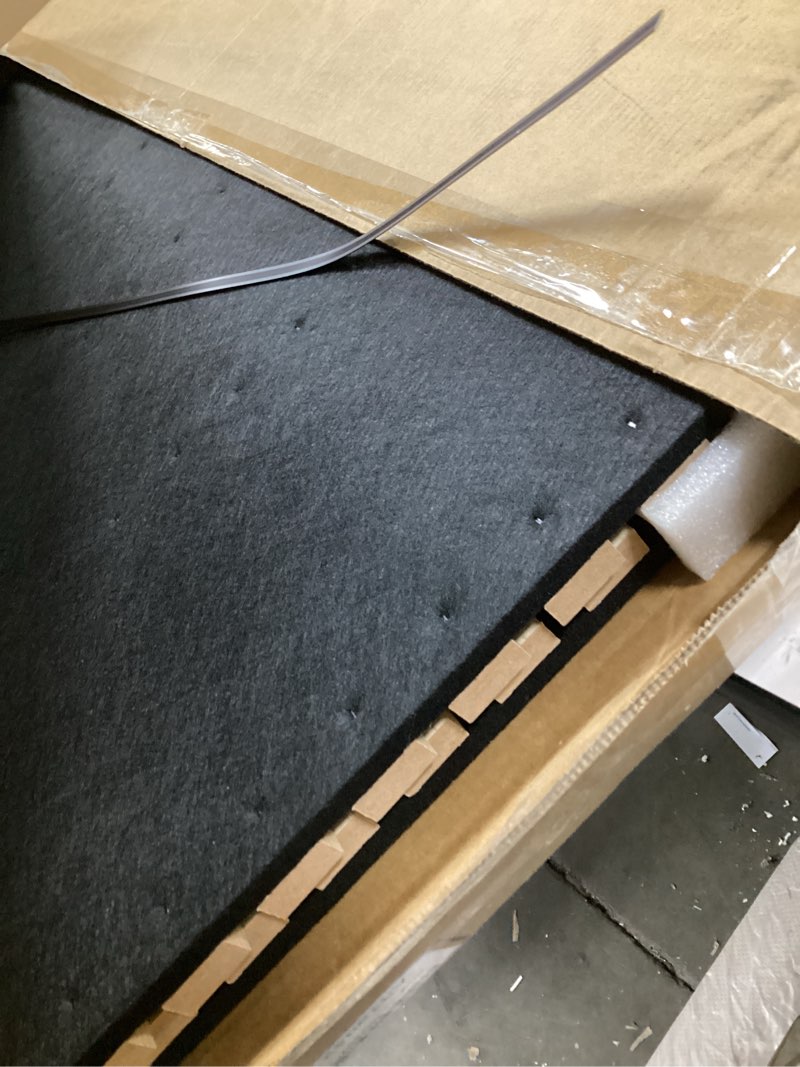 Condition photo showing Good Condition for Acoustic Wall Panel - White Oak Wood Slat Soundproof Panel for Interior Wall Decor, 47.2" x 23.6", Modern Design 47.2" × 23.6" White Oak