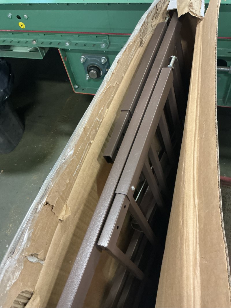 Condition photo showing As Is for Ingenuity Decorative Extra Wide Baby Gate & Dog Gate, 44"-72" Wide, 36" Tall, Hardware or Pressure M