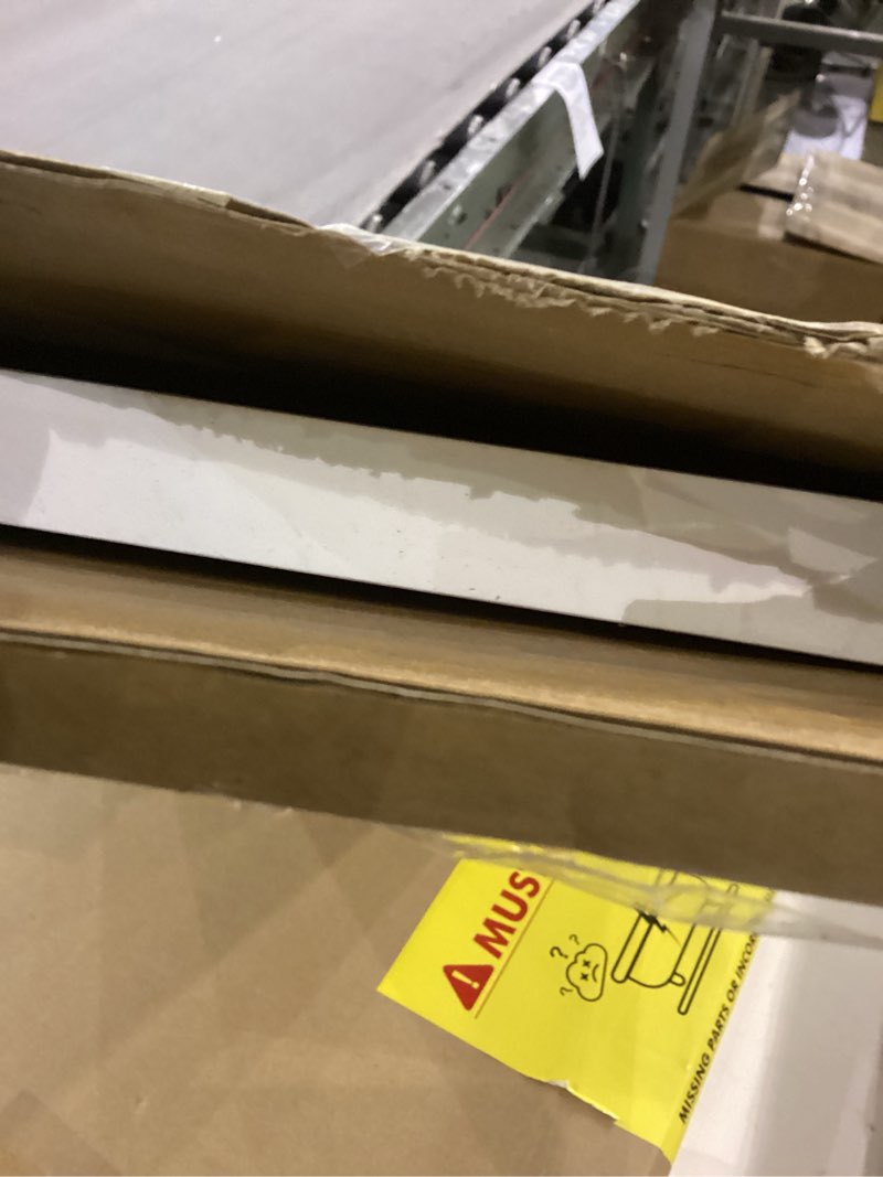 Condition photo showing New/Like New for Oirlv Solid Wood Minimalism Style Jewelry Display Stand Showcase Jewelry Organizer Square Holder White Display Stand Riser (SM05206)