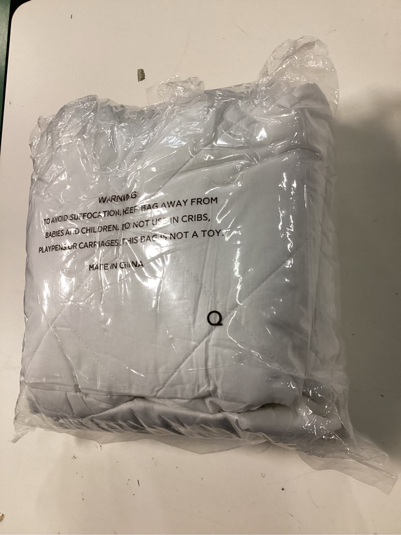 Condition photo showing As Is for niagara cotton mattress pad queen 60x80 - non noisy cooling breathable ultra plush absorbent protector extra deep fits 20 inches deep mattress cotton queen