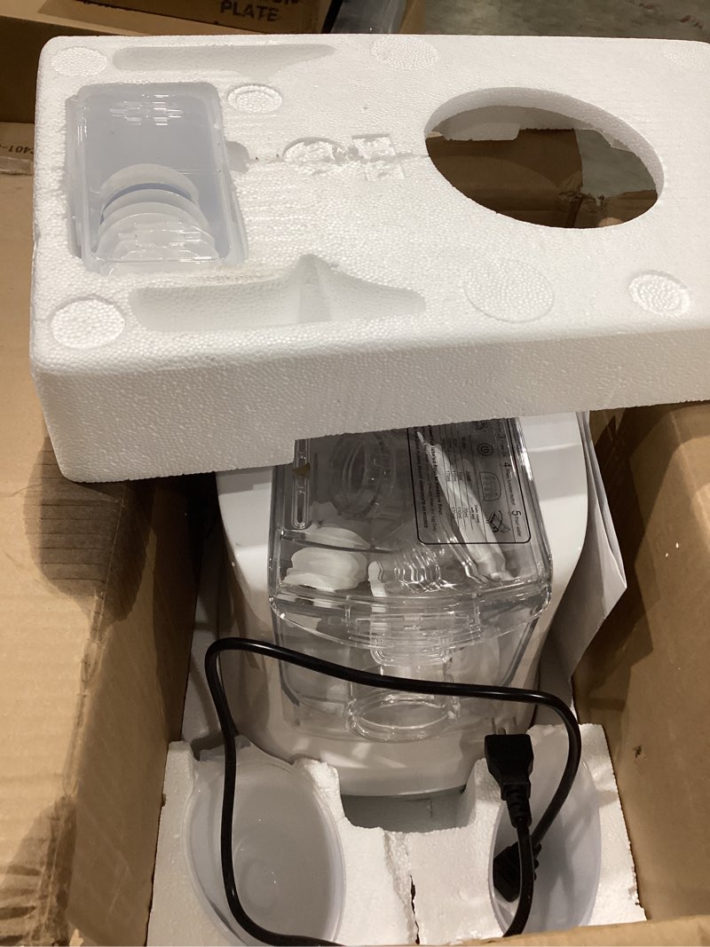 Condition photo showing Good Condition for electric pasta maker, automatic pasta maker machine, comes with 13 types shapes & 650g flour large capacity, electric noodle machine for spaghetti, fettucine and macaroni, easy to clean