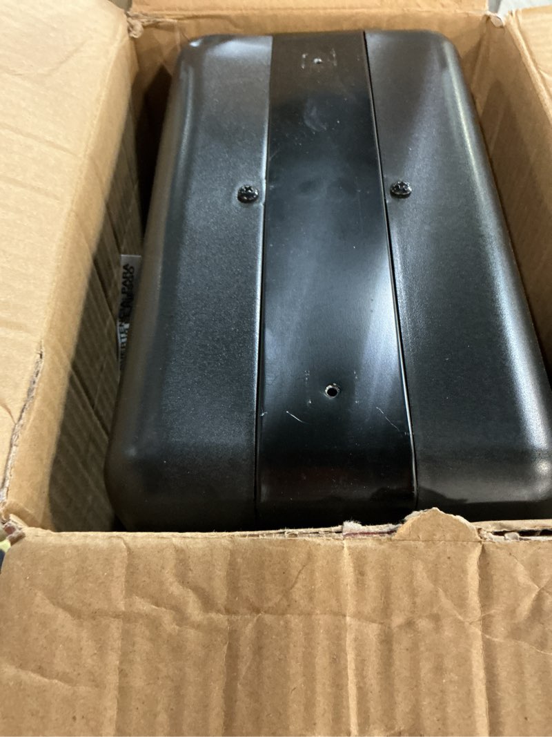 Condition photo showing As Is for hyper tough new 1500w milkhouse utility heater