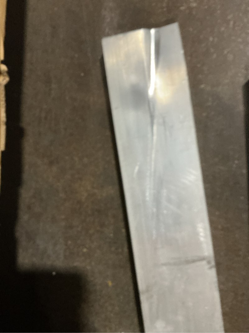 Bon Tool 24-115 3/4-Inch by 4-Inch by 1-Foot 6-Inch Reinforced Aluminum H-Screed with Plastic Cap