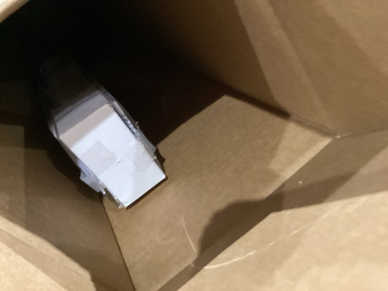 Condition photo showing New/Like New for YIIBAII Mini Blinds Suitable for 21" W x 64" H Windows 1" Aluminum Horizontal Venetian Blinds Darkening with Rope and Pole can Mounted Inside or Outside White 21"W x 64"H