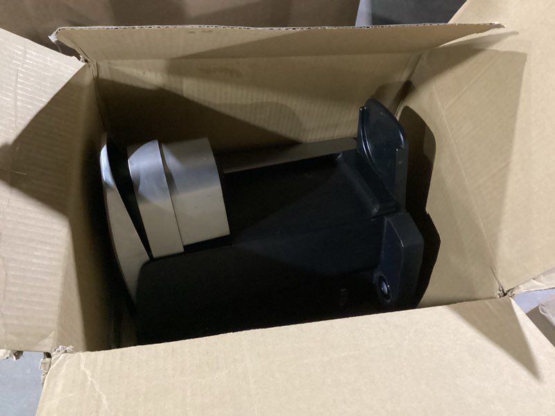 Condition photo showing As Is for keurig k-elite single serve k-cup pod coffee maker, with strength and temperature control, iced coffee capability, 8 to 12oz brew size, programmable, brushed silver
