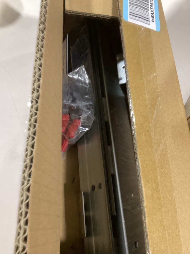 Condition photo showing Good Condition for LONTAN Undermount Soft Close Drawer Slides 15 Inch Hidden Bottom Mount Full Extension Cabinet Rails with Rear mounting Bracket and Locking Devices 1 Pair Concealed Drawer Runners 100lb Load Capacity 15 Inch 1