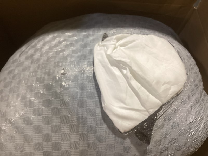 Condition photo showing Good Condition for Throw Pillows Insert Set of 2, White 26x26 in Pillow Inserts with 100% Cotton Cover,Bed and Couch Decorative Stuffer Pillows,Indoor Pillows for Sofa