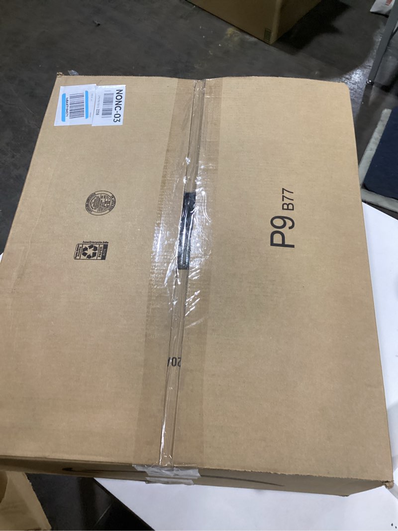 Condition photo showing As Is for Momcozy 2-in-1 Electric Baby Swing, Dual-Arm Support System & Parent-Inspired Motions, Convertible to Toddler Seat up to 66 lbs, Adjustable Height, Lightweight, Khaki