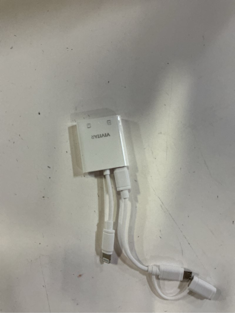 Condition photo showing As Is for apple mfi/android mobile card reader