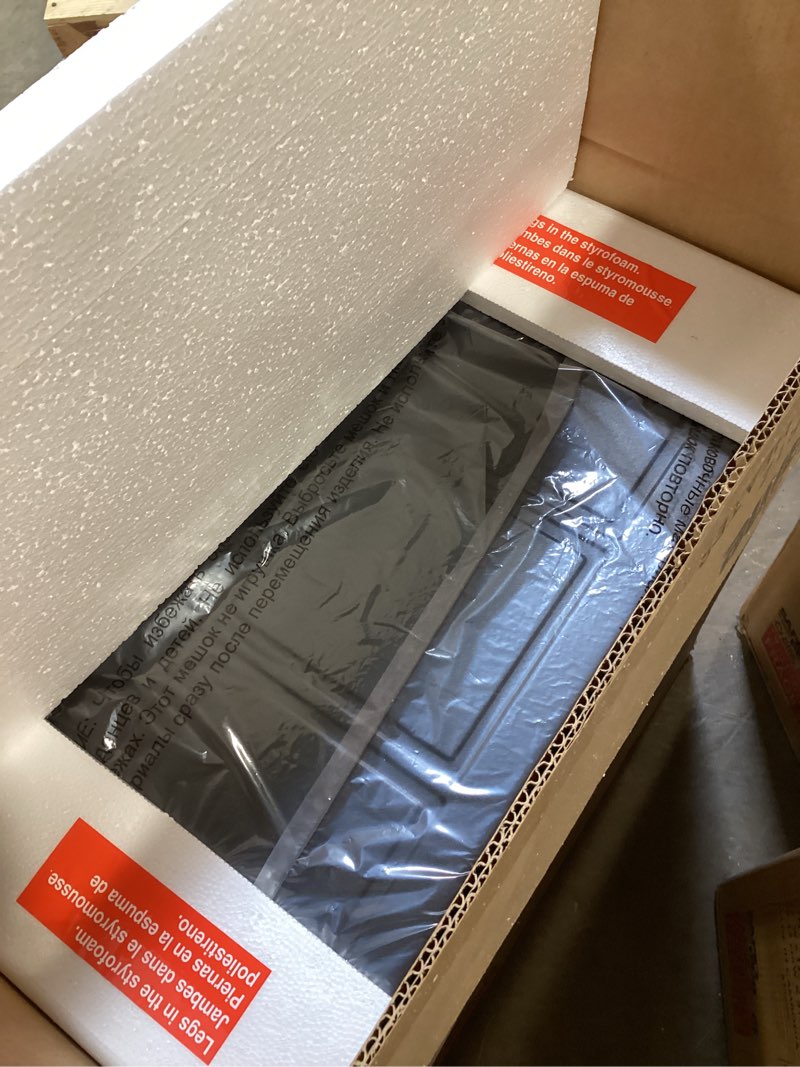 Condition photo showing As Is for duraflame Infrared Quartz Electiric Stove Heater - DFI-591-01 - Black