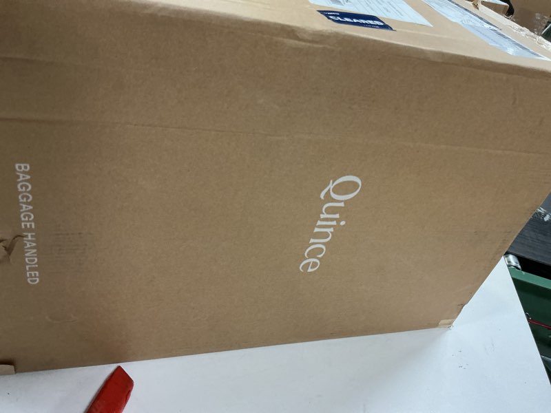 Condition photo showing New/Like New for Small Carry-On Expandable Blue Quince Suitcase 