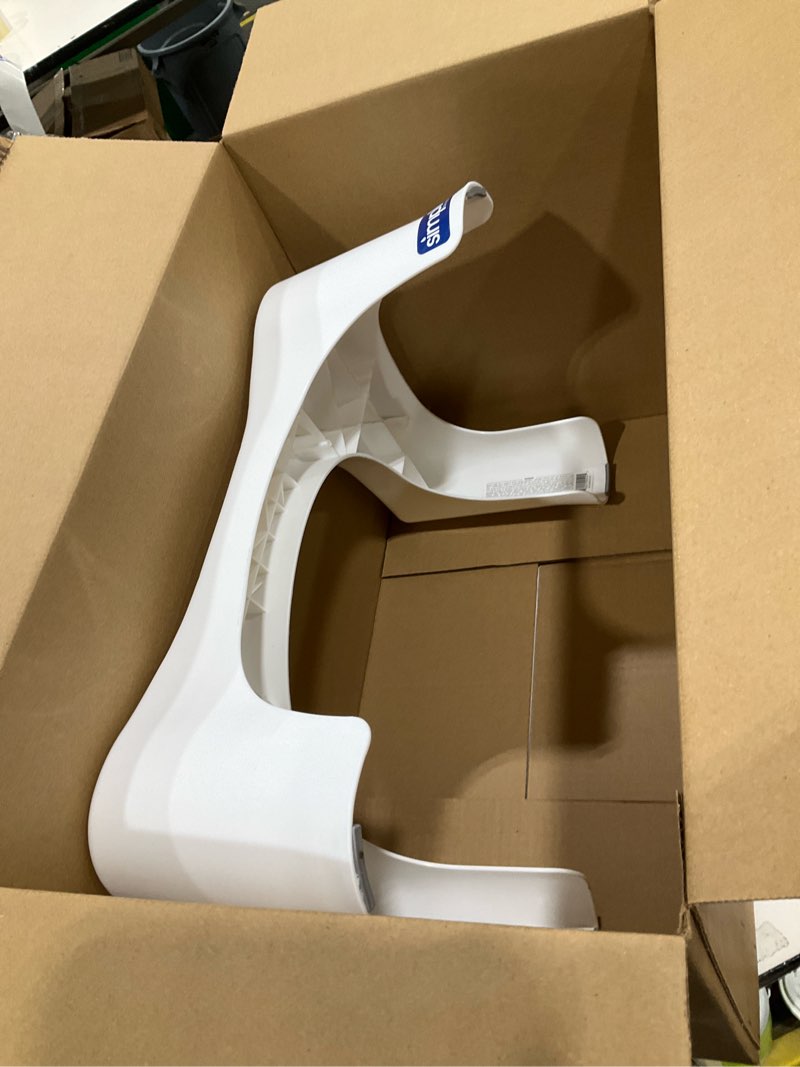Condition photo showing Good Condition for Squatty Potty Simple Curve Bathroom Toilet Stool 7" White
