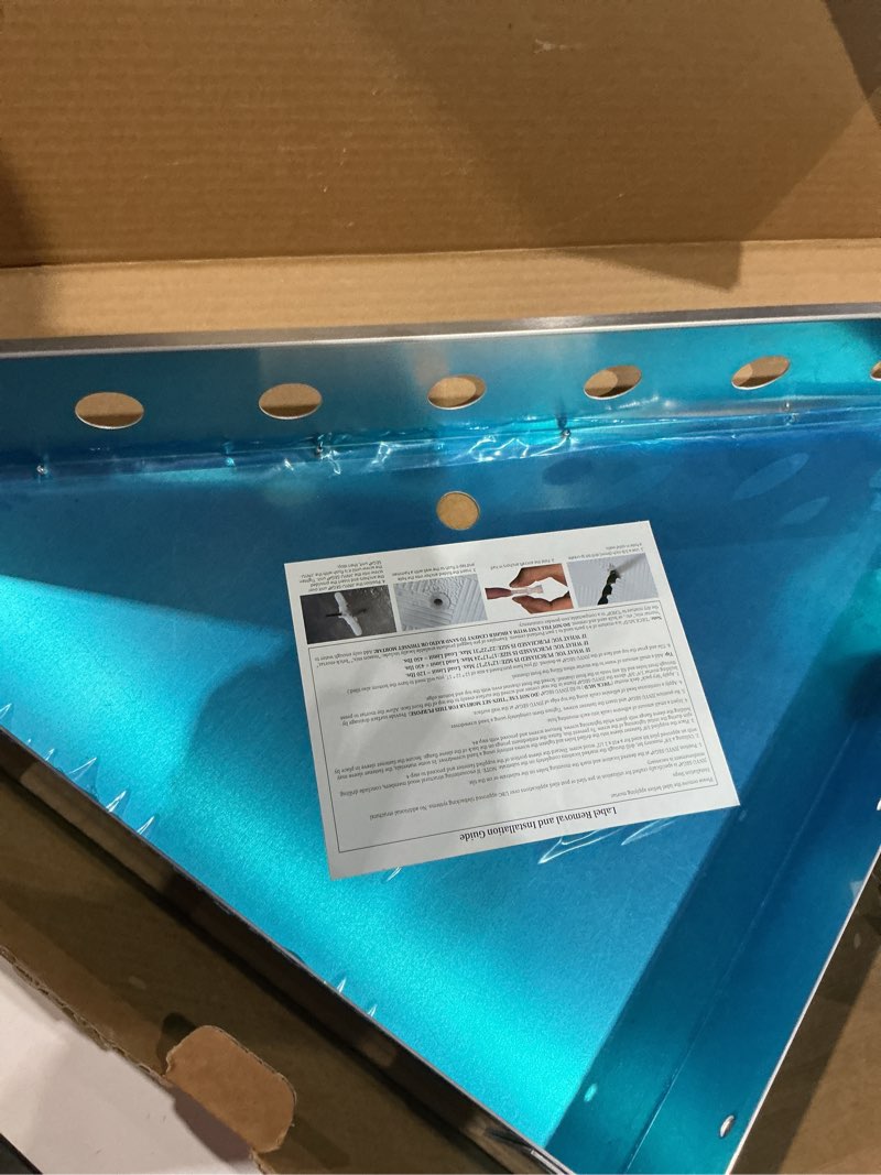 Condition photo showing Good Condition for floating corner shower bench kit-customizable appearance corner bench seatin (17"x17"x24") 17"×17"×24"