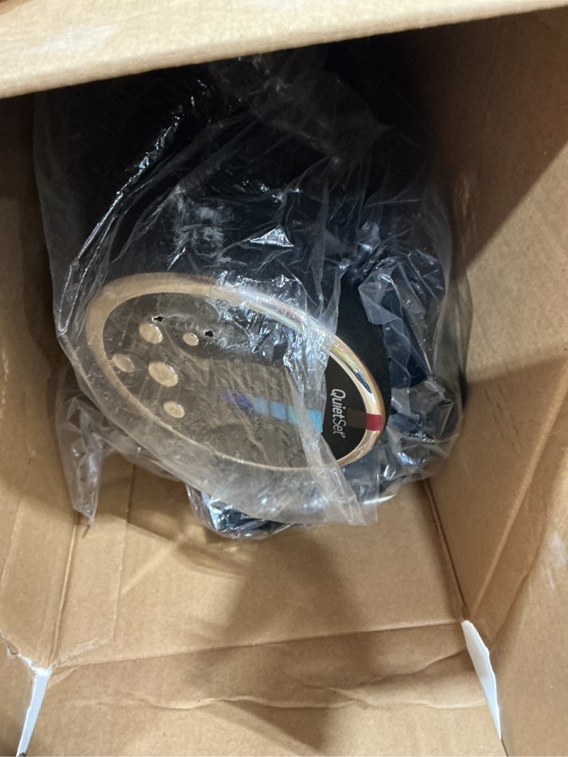 Condition photo showing New/Like New for honeywell quietset whole room tower fan, oscillating tower fan with remote, black, hyf290b