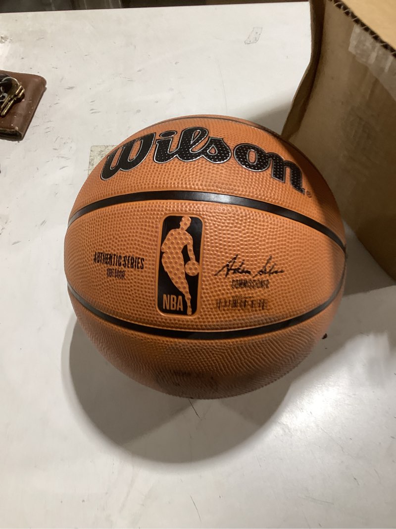 Condition photo showing Good Condition for WILSON NBA Authentic Series Outdoor Basketballs Size 7 - 29.5"