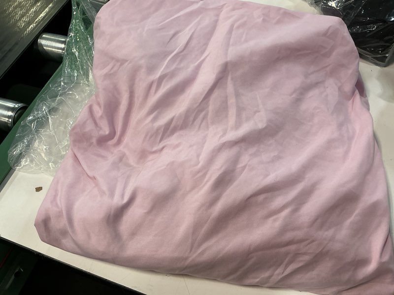 Condition photo showing As Is for twin size 3 piece sheet set - comfy breathable & cooling bed sheets set - hotel luxury bedding for women, men, kids, teens, boys & girls - deep pockets, soft and wrinkle free - oeko-tex - light pink 32 - light pink twin