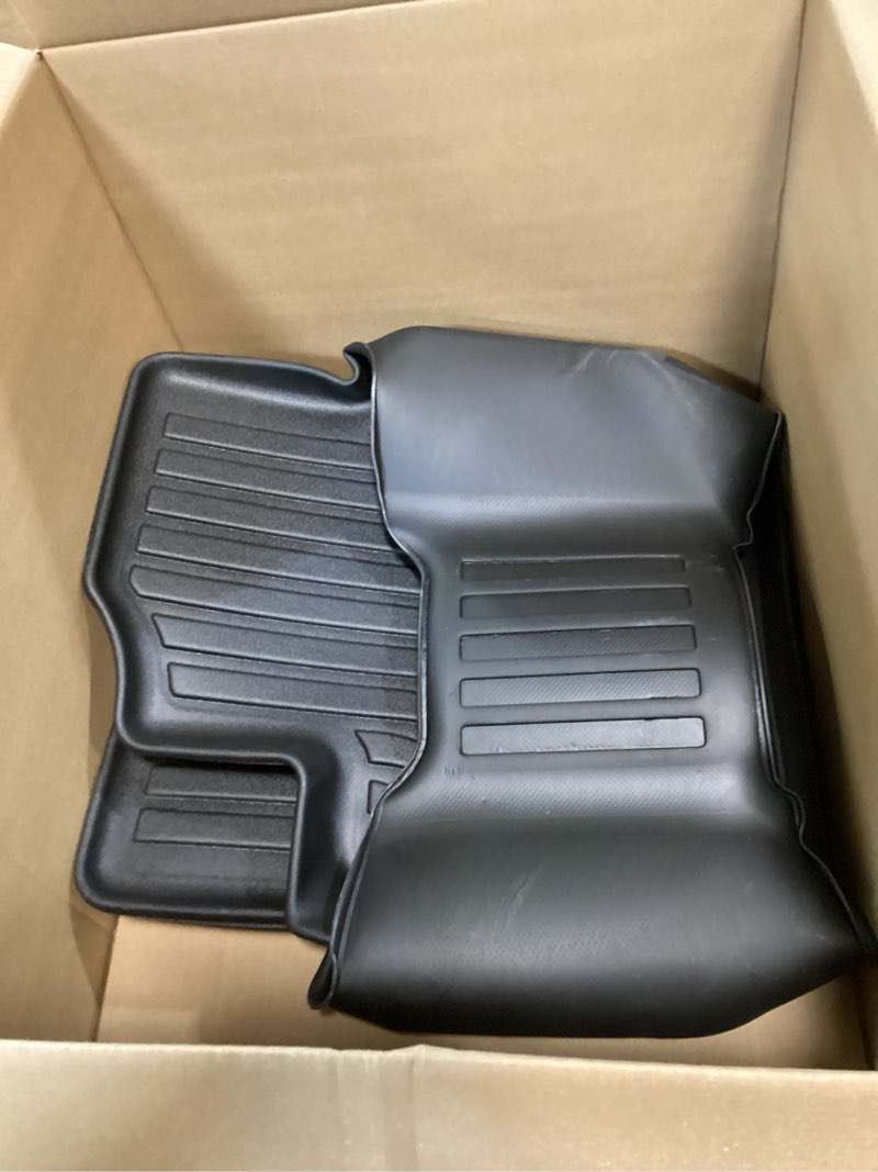Condition photo showing As Is for Sunsdrew Floor Mats for 2022-2025 2026 Genesis GV70 Accessories (Not for Electrified GV70), All Weat