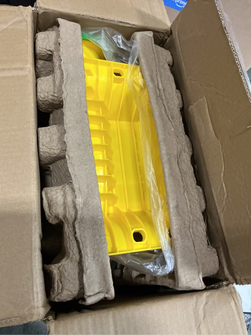 Condition photo showing Good Condition for bounce house blower, 370w/0.5hp commercial air blower with double-sided fan blade design, strong wind and great heat dissipation properties for bouncy castle, jump slides, arch, inflatables