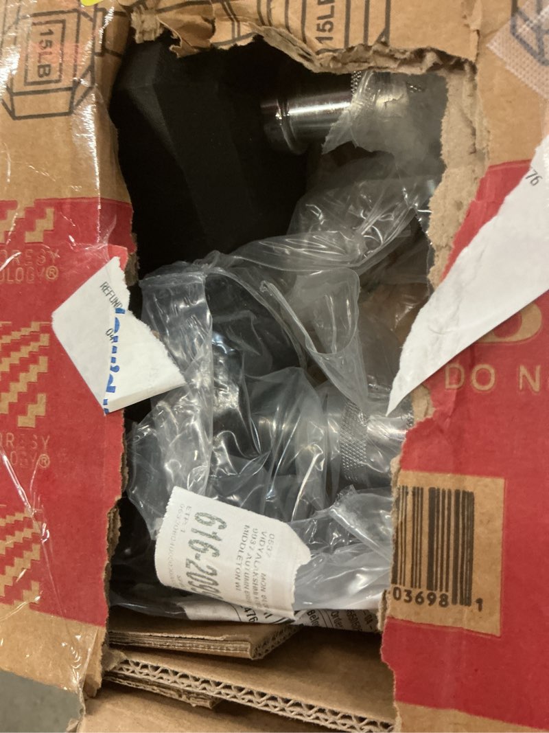 Condition photo showing Good Condition for balancefrom rubber encased hex dumbbells, 15 lbs pair, black