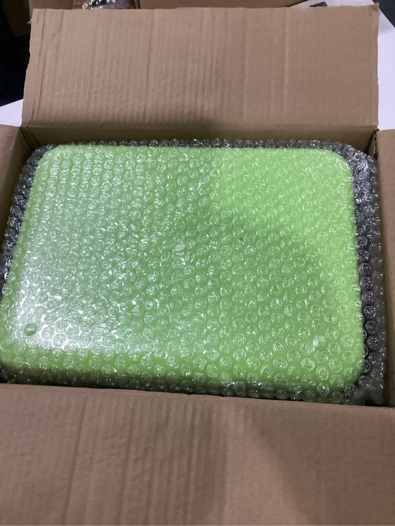 Condition photo showing New/Like New for Plastic Craft Organizers and Storage Box with Instructions Holder,Art Supply Containers with Handle and Removable for lego, Books, Bead, Tool, Sewing (5 Layer, Green) 5 Layer Green