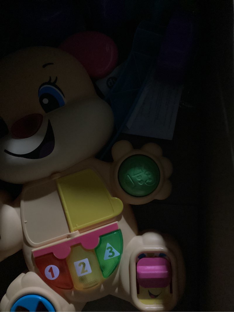 Condition photo showing Good Condition for Fisher-Price Baby Toy Laugh & Learn Smart Stages Sis Walker with Educational Music Lights & Activities for Infants Ages 6+ Months