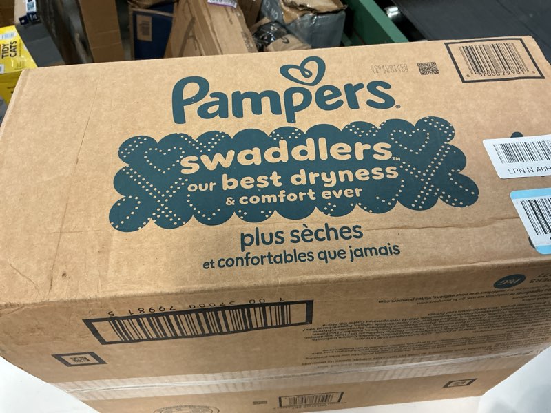 Condition photo showing New/Like New for pampers swaddlers diapers size 4  150 count (select for more options)