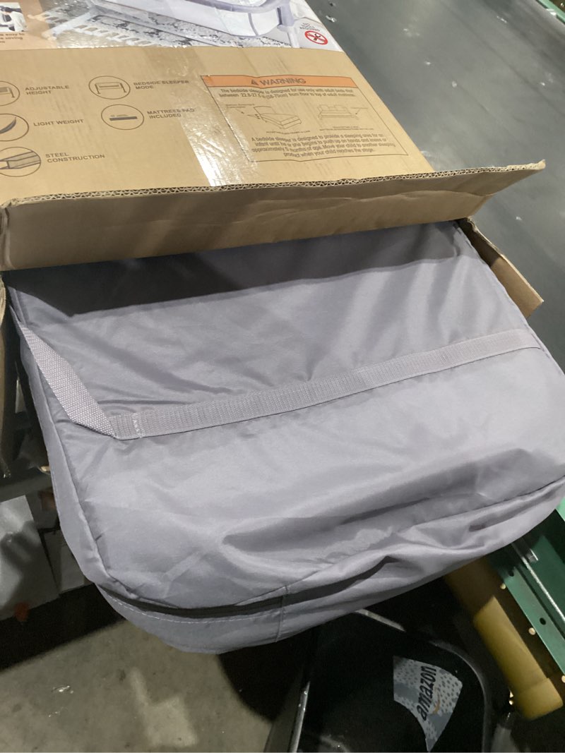 Condition photo showing Good Condition for koolerthings 3 in 1 baby bassinet, bedside sleeper, & playpen, easy folding portable crib (grey)- koolababy (bassinet)