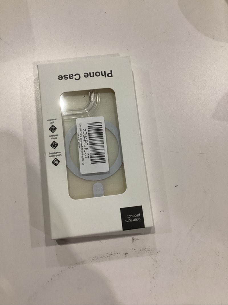 Condition photo showing New/Like New for Dikes for iPhone 16 Case Heavy Duty [Compatible with MagSafe] Protection Drop Protection 3-Layers Shockproof Anti-slip Full Body Protective Case with 1 Screen Protector for Apple iPhone 16?6.1'' Clear Clear iPhone 16 case