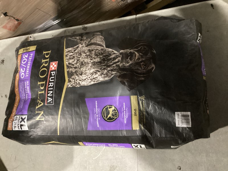 Condition photo showing New/Like New for Purina Pro Plan Sport Performance 30/20 Chicken and Rice Formula High Protein Dog Food - 48 lb. Bag Chicken & Rice 48 Pound (Pack of 1)
