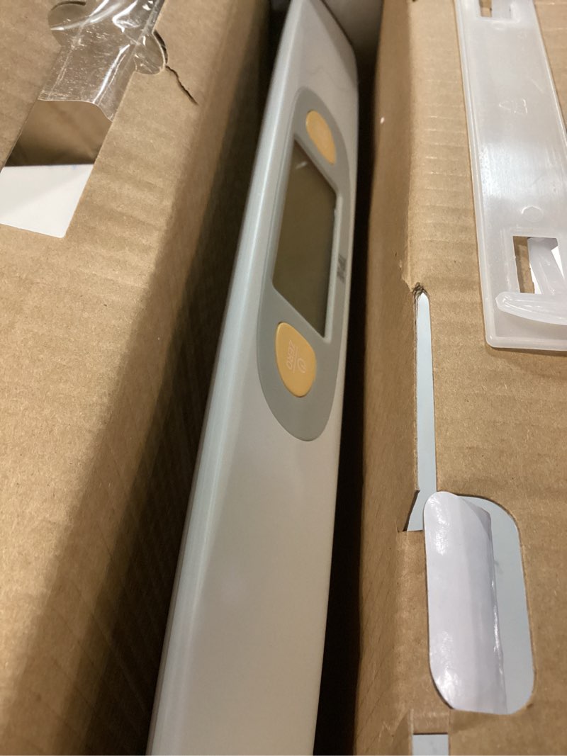 Condition photo showing Good Condition for baby scale for weighing, 55 lb/0.01 lb digital infant scale for weighted feeds with height measuring tape weight comparison hold function, pet scale for cats/dogs, lcd display, large platform