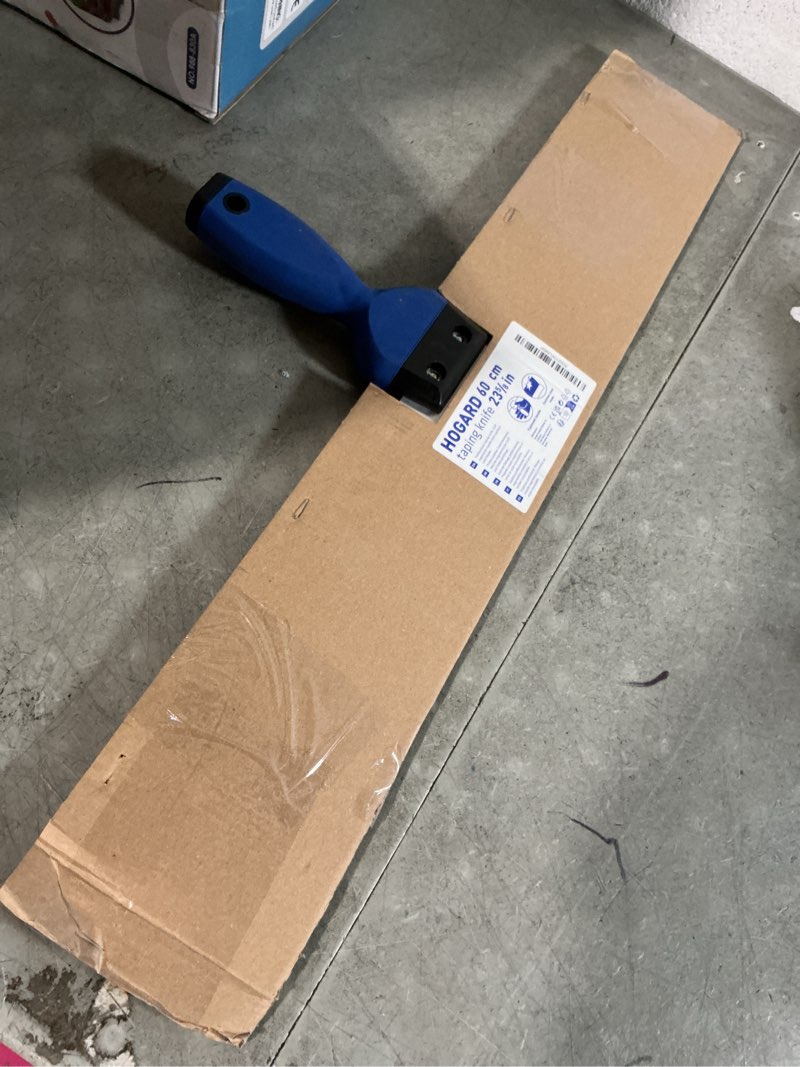 Condition photo showing Good Condition for hogard 24" pro taping knife | premium stainless steel blade with a soft grip | best drywall taping tool