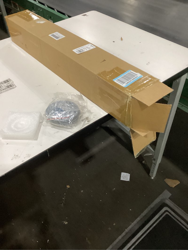 Condition photo showing New/Like New for QLLY 28 inch Adjustable Metal Desk Legs, Office Table Furniture Leg Set, Set of 4 (Grey) 28 inch Grey