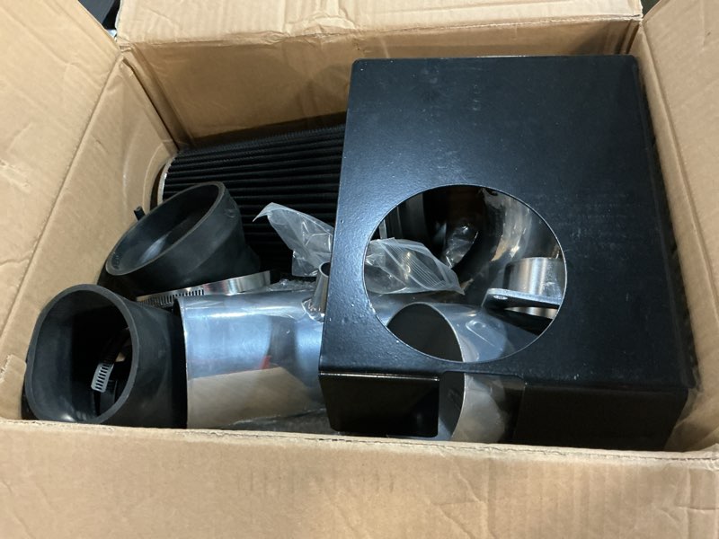 Condition photo showing Good Condition for philtop 4" cold air intake kit system + heat shield compatible with ford for 1997-2003 f150 4.6/5.4l, 1997-1999 f250 5.4l, 1997-2003 expedition 4.6l, high performance, black black 1997-2003 ford f-150 4.6l