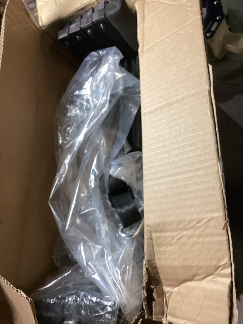 Condition photo showing New/Like New for Dog Stairs for Car - Foldable Dog Ramps for Large Dogs with Non Slip Surface, Portable Dog Steps for Cars and SUV, Truck, Support Up to 200 Lbs 5 Steps Black