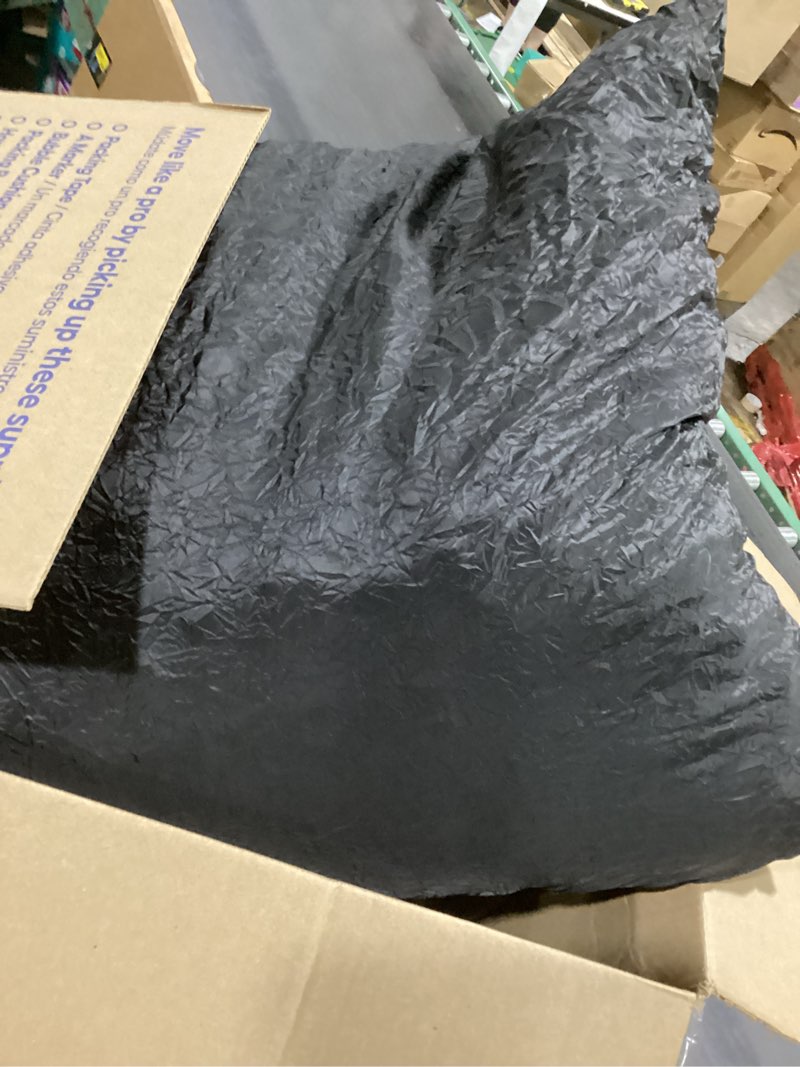 Condition photo showing Good Condition for Outdoor Seat Cushion Set, Waterproof & Fade Resistant Patio Chair Cushions, Outdoors Cushion for Patio Furniture, 24 x 24 x 5.75 Inch, Outdoor Couch Cushions with Handle and Ties, Navy Blue Navy Blue 24*24+5.75/25*22.5"