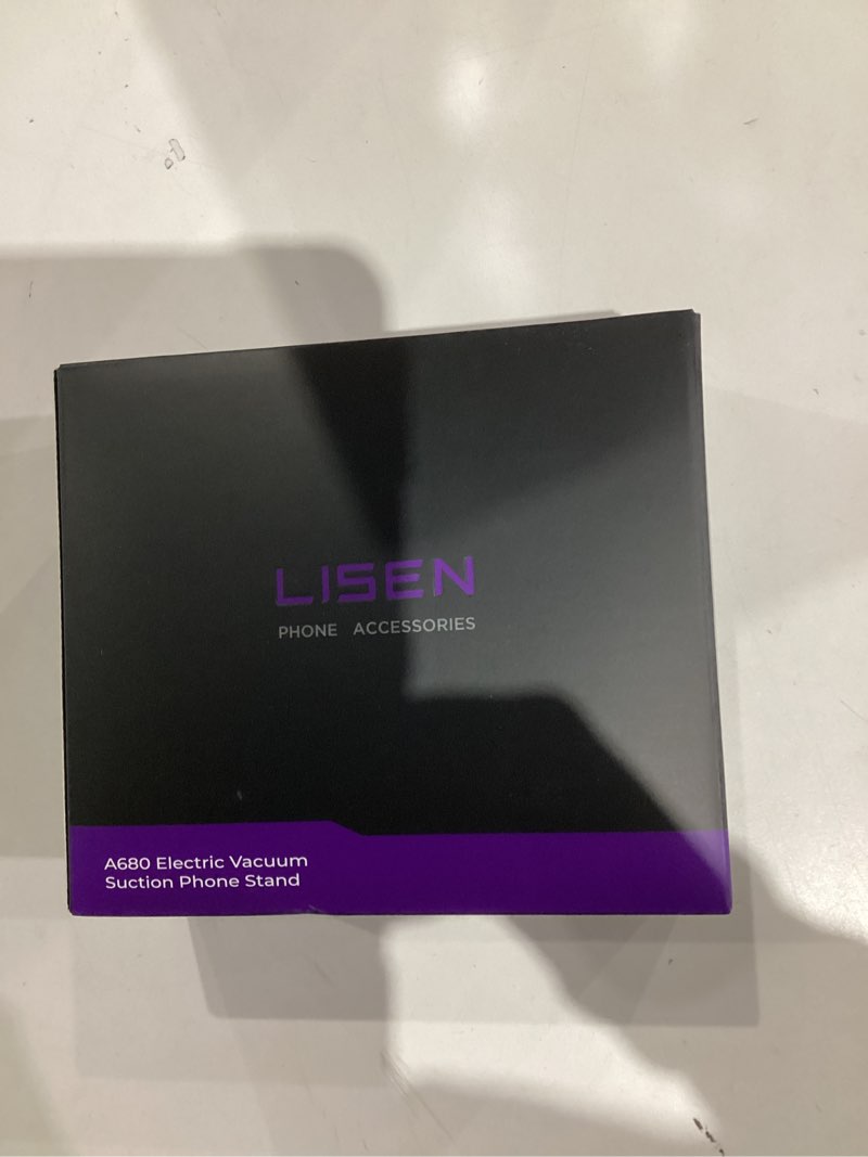 Condition photo showing New/Like New for LISEN Electric Retractable Car Phone Mount, iPhone Vacuum Electric Suction Cup Phone Mount, Suction Cup Magnetic Phone Holder, only for Mirror, for iPhone 17 Pro Max Plus 16 15 ~ X, Samsung Galaxy S25