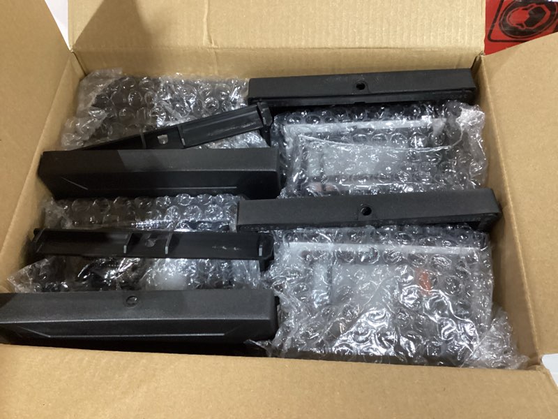 Condition photo showing Good Condition for jofios flickering flame solar post cap lights outdoor, black post lights with 3 color temperature, fits 3.5" 4" 4.5" 5" wood/vinyl posts, ip64 waterproof fence deck lights for garden patio yard 4 pack black 4