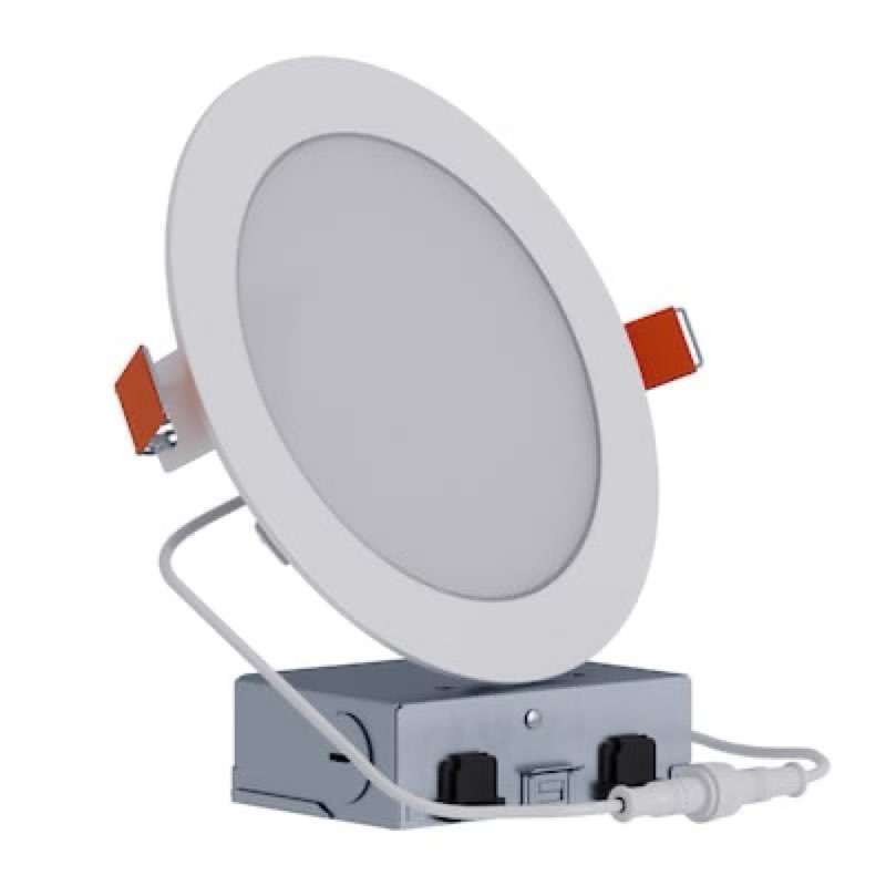 Halo HLBLS Series White 6-in 1200 -Lumens Switchable white Round Dimmable LED Canless