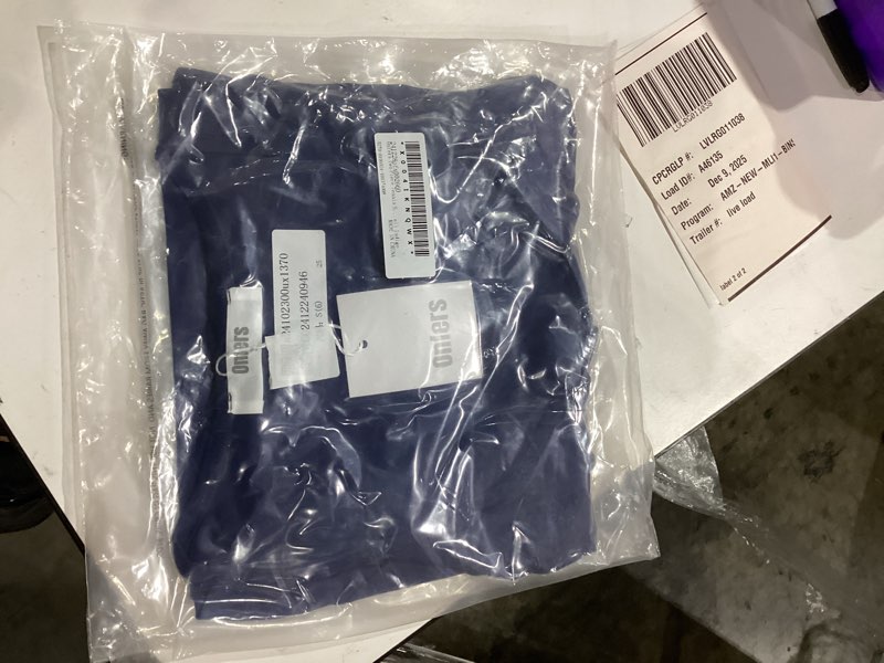 Condition photo showing Good Condition for Womens Tennis Skirt Set with Shorts Athletic Two Piece Skirt Set Crop Tank Top Tennis Dress with Pockets Small Indigo