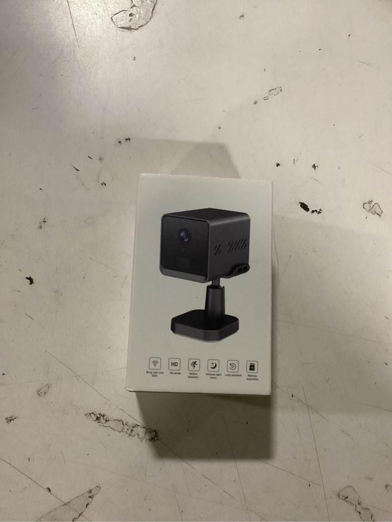 Condition photo showing As Is for AllTough 4K Hidden Camera,Security Camera No WiFi with 4G SIM Card,Nanny Cam Hidden Camera,Small Cameras Hidden Wireless,Secret Cameras for Spying,App Control with Motion Detection and Night Vision black-4G