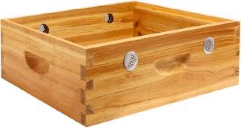 Beehive Quilt Box for 10 Frame Langstroth Bee Hive,Assembled Quilt Box for Bees Winter Beekeeping Su