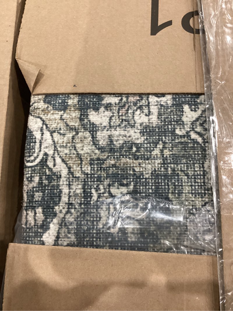 Condition photo showing Good Condition for (Similar to but not exact)  Lofus 8x10 Area Rug for Living Room, Light Green Washable Area Rugs with Non-Slip Backing,Soft Boho Carpets for Bedroom Dining Room Home Office Indoor Nursery