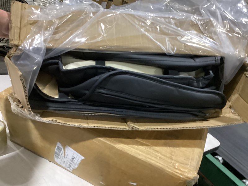 Condition photo showing Good Condition for black car seat cover with lumbar support, car seat protector waterproof, nappa leather car seat cushion, car seat covers front seats and back fit for most cars