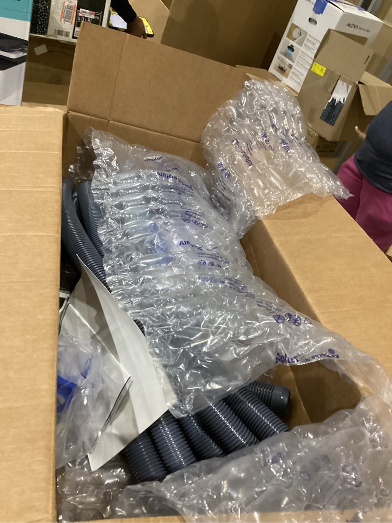 Condition photo showing New/Like New for Hayward TracVac Lightweight Automatic Suction Vacuum Cleaner with Hose and Valve for In Ground Swimming Pool Maintenance, White In-ground