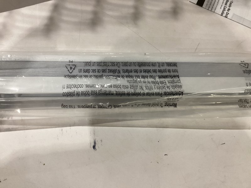 Condition photo showing Good Condition for lazblinds cordless cellular shades, no tools no drill blackout honeycomb shades pleated blinds for windows, 28'' w x 36'' h, silver white blackout-silver white 28'' w x 36'' h