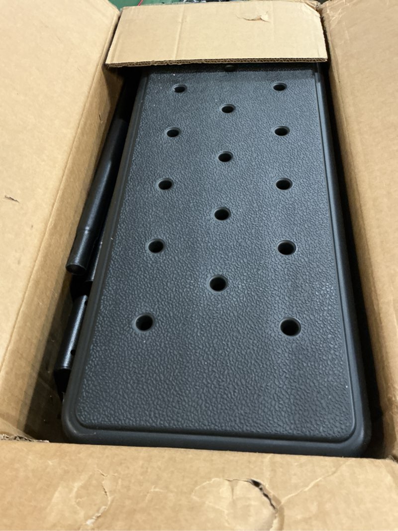 Condition photo showing Good Condition for upgrade 2 step stool with handle for elderly, heavy duty step stool with adjustable handrail, non-skid platform and 6 fixing buckle, bed steps for high beds for adults, hold up to 550lbs black