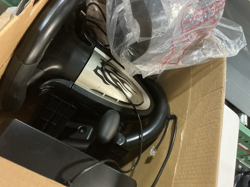 Condition photo showing Good Condition for pxn racing wheel - gaming steering wheel for pc, v3ii 180 degree driving volante pc universal usb car racing with pedal for ps4, ps3,xbox series x|s, xbox one orange