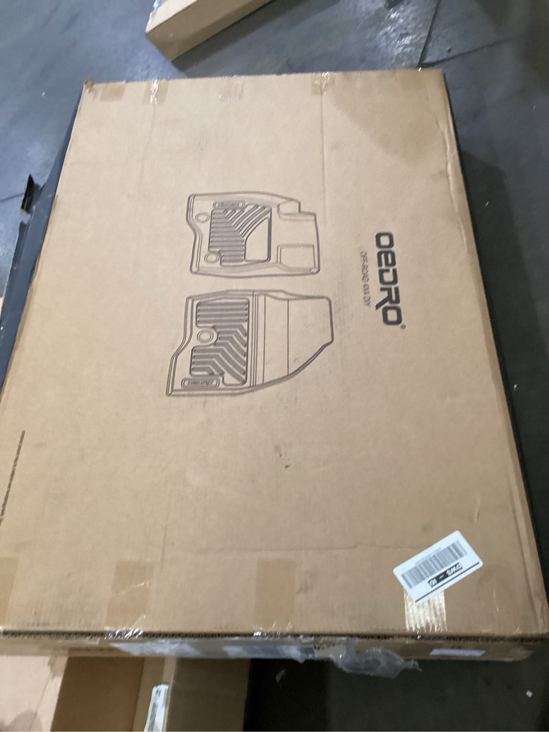 Condition photo showing Good Condition for oedro floor mats & cargo liner fit for toyota 4runner 2013-2024,custom tpe all weather floor liner,1st & 2nd row full set car liners,black oedro oetifm-1232