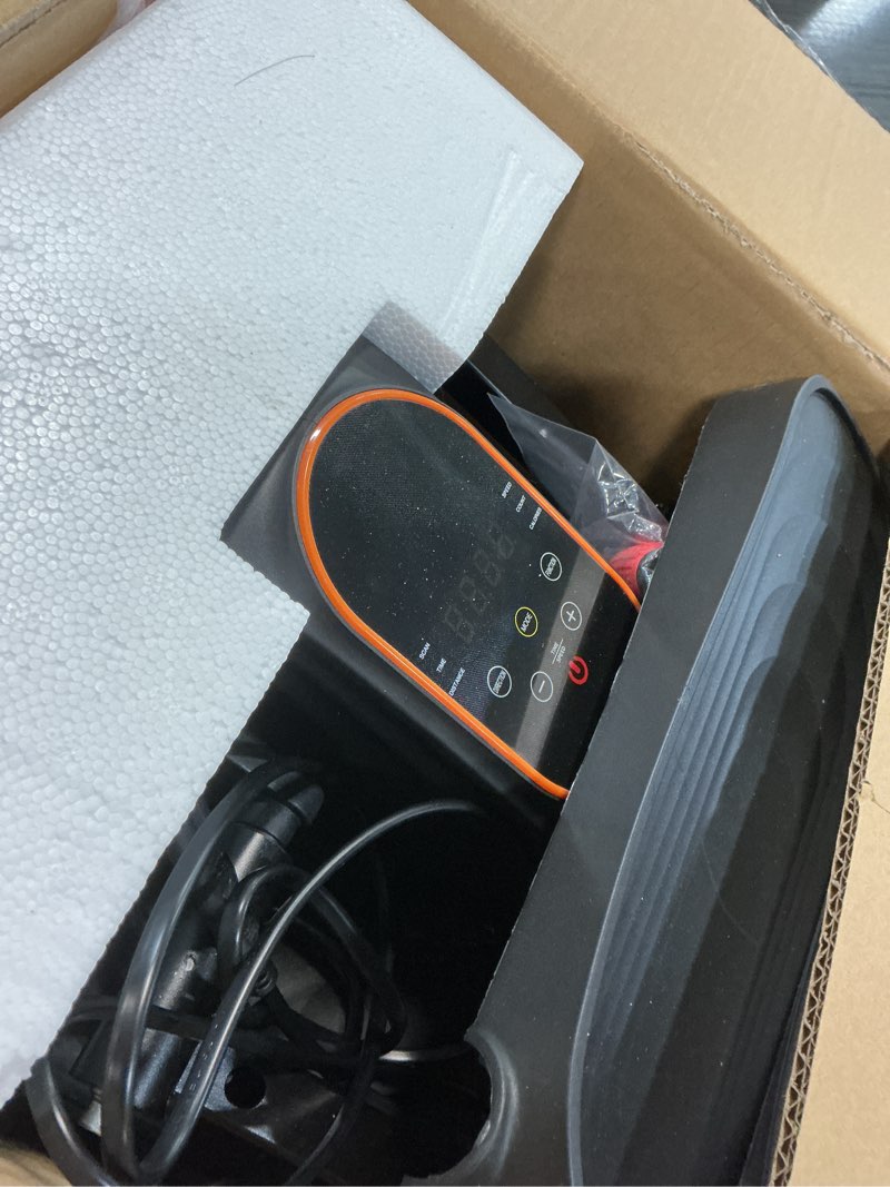 Condition photo showing Good Condition for 2025 New Under Desk Elliptical Machine,Portable Seated Pedal Exercise Machine for Seniors, 12 Adjustable Speed Elipse Leg Exerciser with Remote Control,Quiet Foot Exercise Machine for Home Office Black