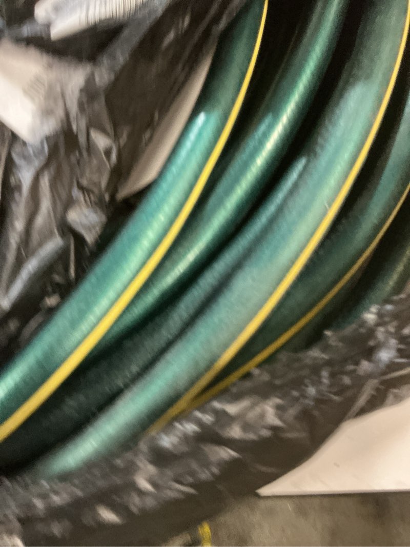 Condition photo showing As Is for RVMATE RV Water Hose 50FT, 5/8” Inner Diameter Drinking Water Hose Lead-free, No Leaking Garden Hose For RV/Trailer/Camping, RV Accessories